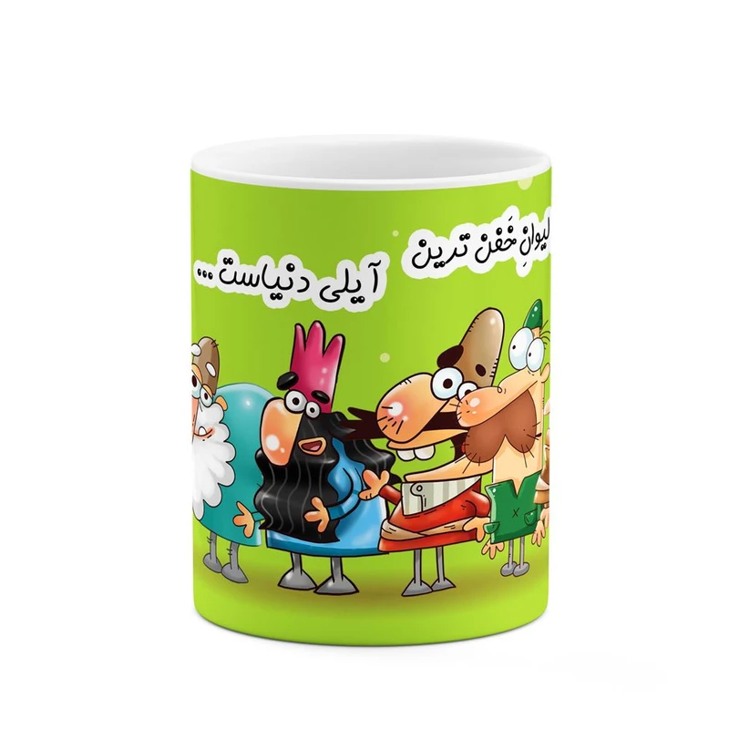 ماگ کاکتی طرح لیوان آیلی مدل دیرین دیرین کد mgh55419