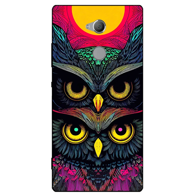 کاور مگافون طرح جغد مدل 1904 مناسب برای گوشی موبایل سونی Xperia XA2 