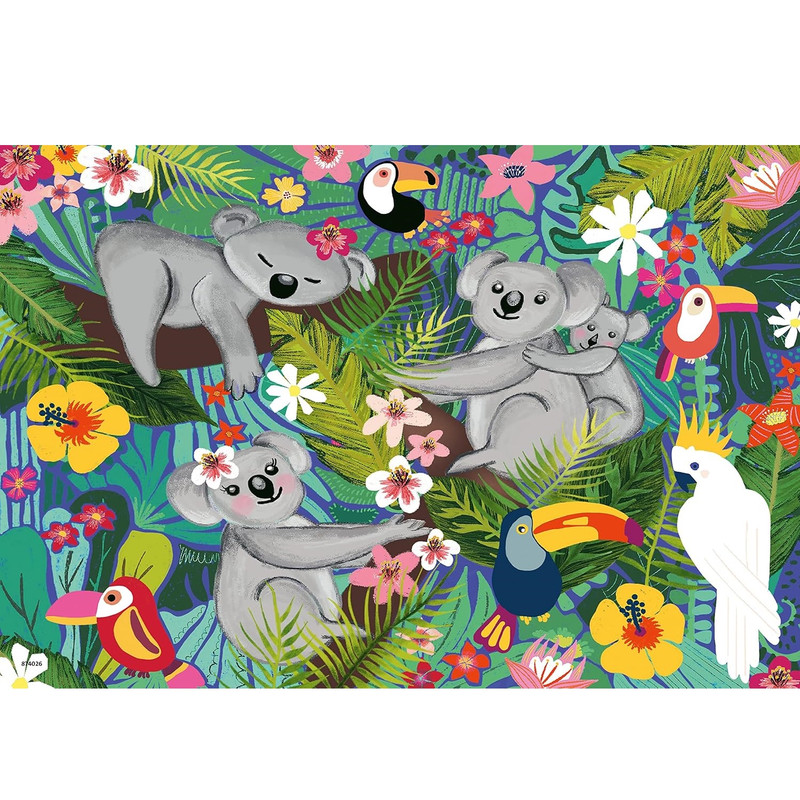 پازل 24 تکه راونزبرگر مدل Koalas and Sloths کد 05183 مجموعه 2 عددی