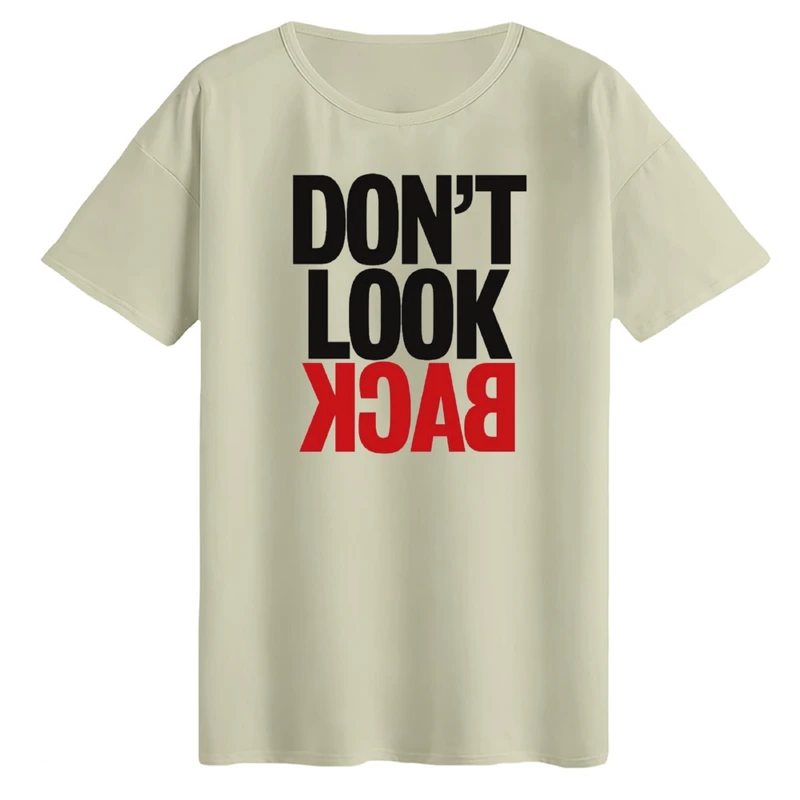 تی‌شرت لانگ آستین کوتاه زنانه مدل به عقب نگاه نکن