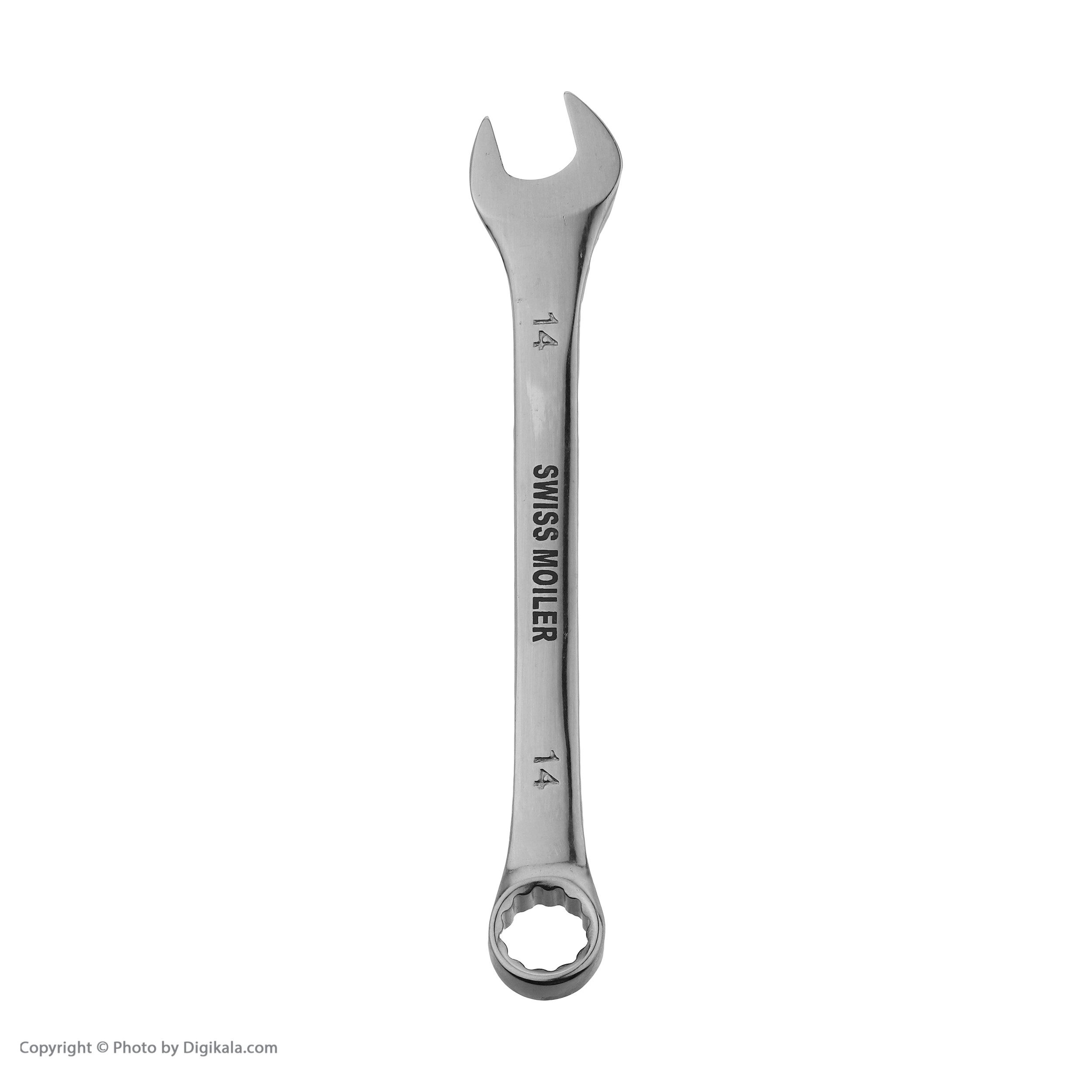 آچار یکسر تخت یکسر رینگی سوییس مویلر کد 8-19 مجموعه 8 عددی