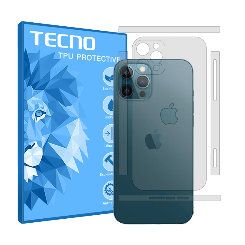 محافظ پشت گوشی شفاف تکنو مدل HyGEL مناسب برای گوشی موبایل اپل iPhone 12 Pro