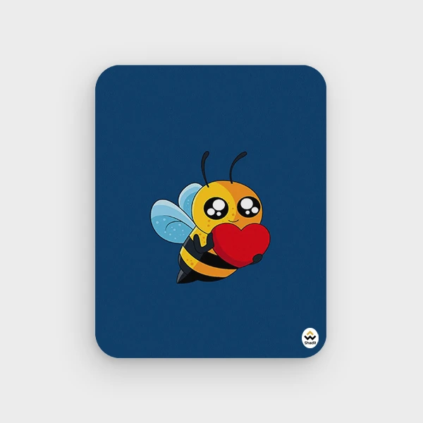 ماوس پد شادیت مدل زنبور کد 01 سایز 24*19سانتی متر