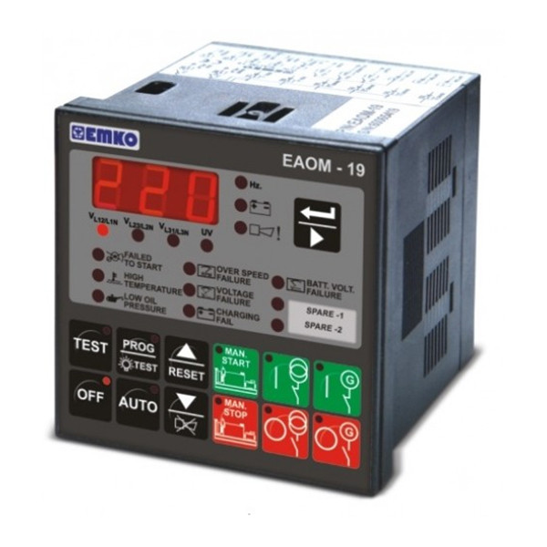 برد کنترل دیزل ژنراتور امکو مدل EAOM-19 برد کنترل دیزل ژنراتور امکو مدل EAOM-19