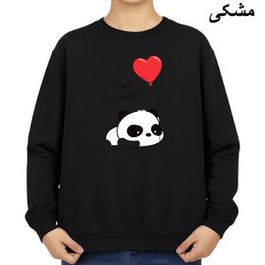 سویشرت زنانه مدل پاندا بادکنکی کد v13