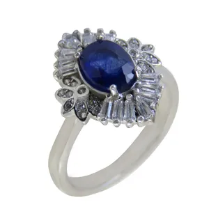 انگشتر نقره زنانه کد 2514