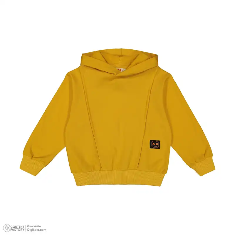 ست هودی و شلوار مادر مدل kevin رنگ خردلی