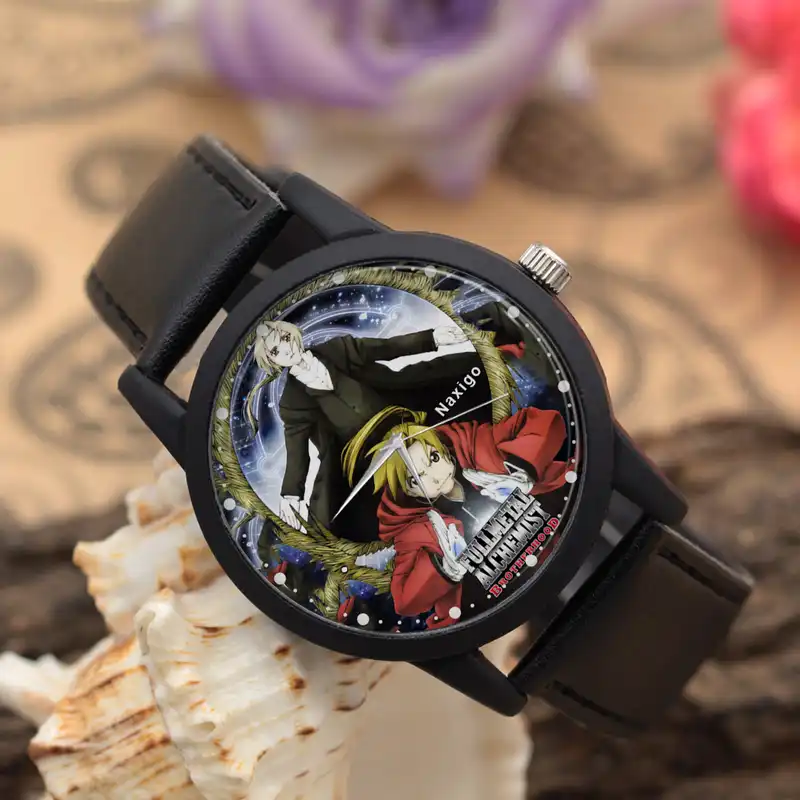 ساعت مچی عقربه ای ناکسیگو مدل Fullmetal Alchemist Brotherhood کد LF13380