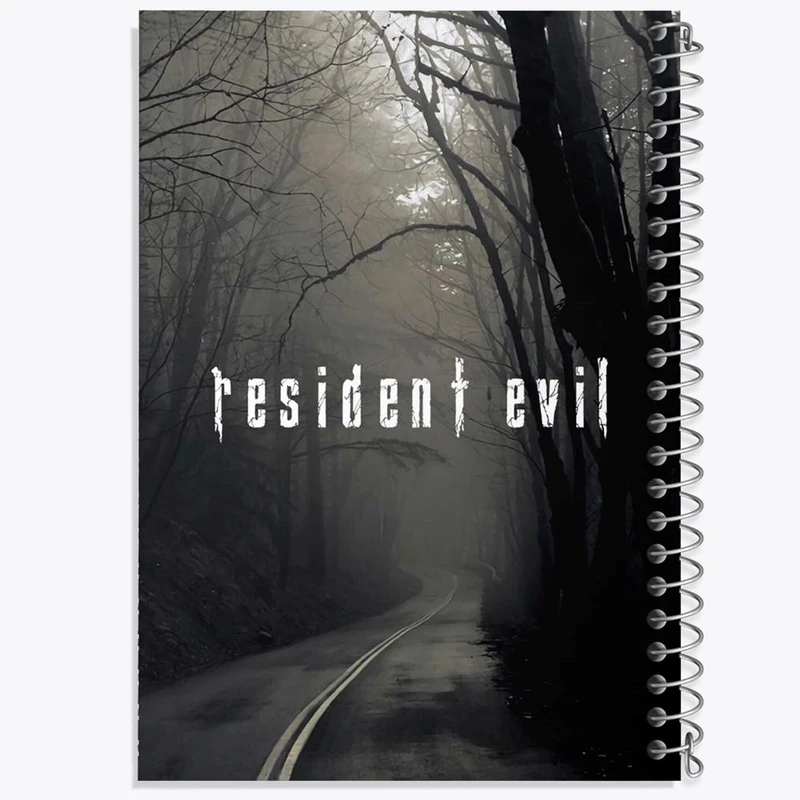 دفتر مشق 100 برگ خندالو طرح بازی رزیدنت اویل Resident Evil کد 28651