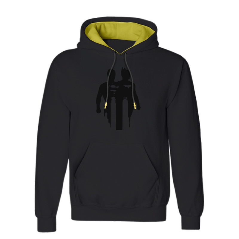هودی مردانه مدل بتمن و سوپرمن کد 34034