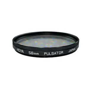 فیلتر لنز هویا مدل COLORED DIFFRACTION STAR PULSATOR - 58MM