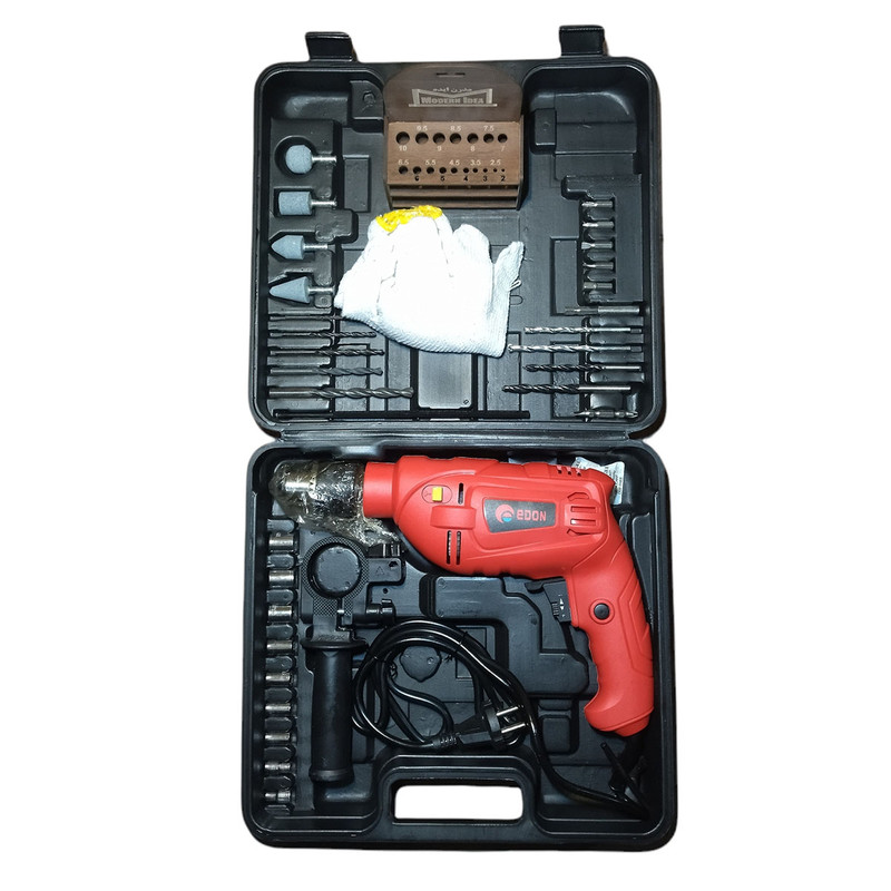 مجموعه 31 عددی دریل چکشی ادون مدل ED-1328TZ