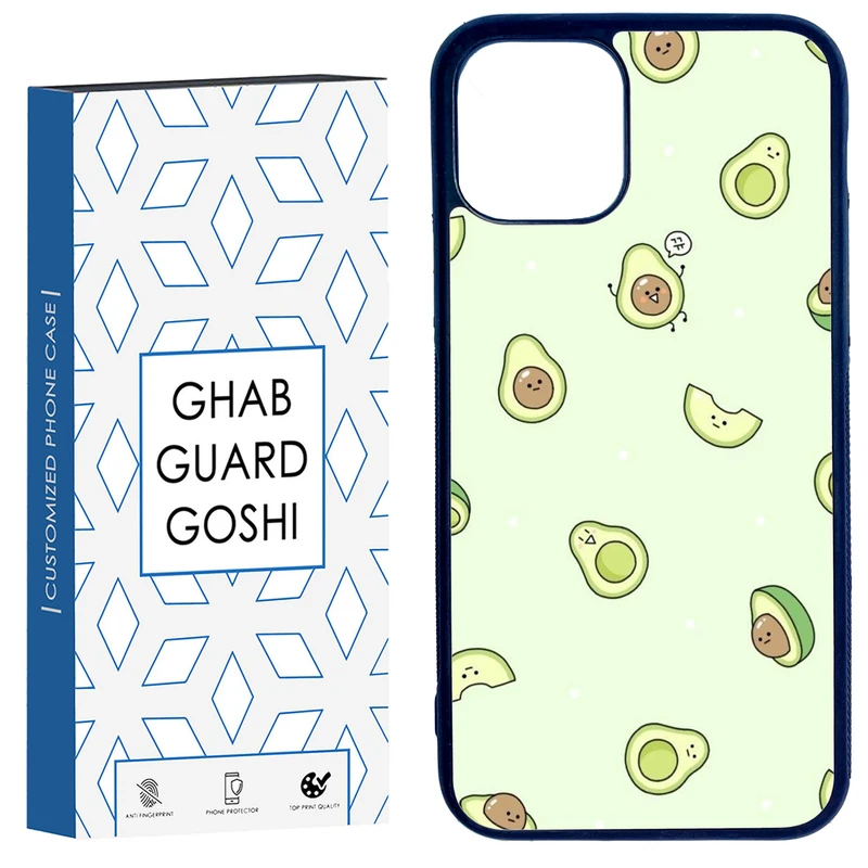 کاور قاب گارد گوشی طرح آووکادو کد TPU-259 مناسب برای گوشی موبایل اپل Iphone 11 PRO