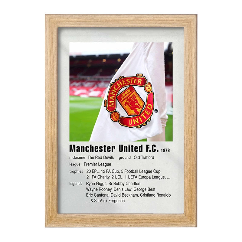 تابلو خندالو مدل منچستریونایتد (Manchester United) کد F11245