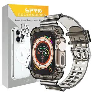 Sprig Clear Shock Band For Apple Watch Ultra / Ultra 2 49mm
