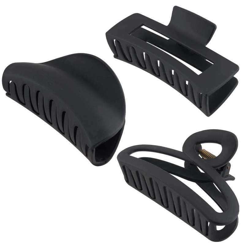 کلیپس مو زنانه مدل premium-55 مجموعه 3 عددی