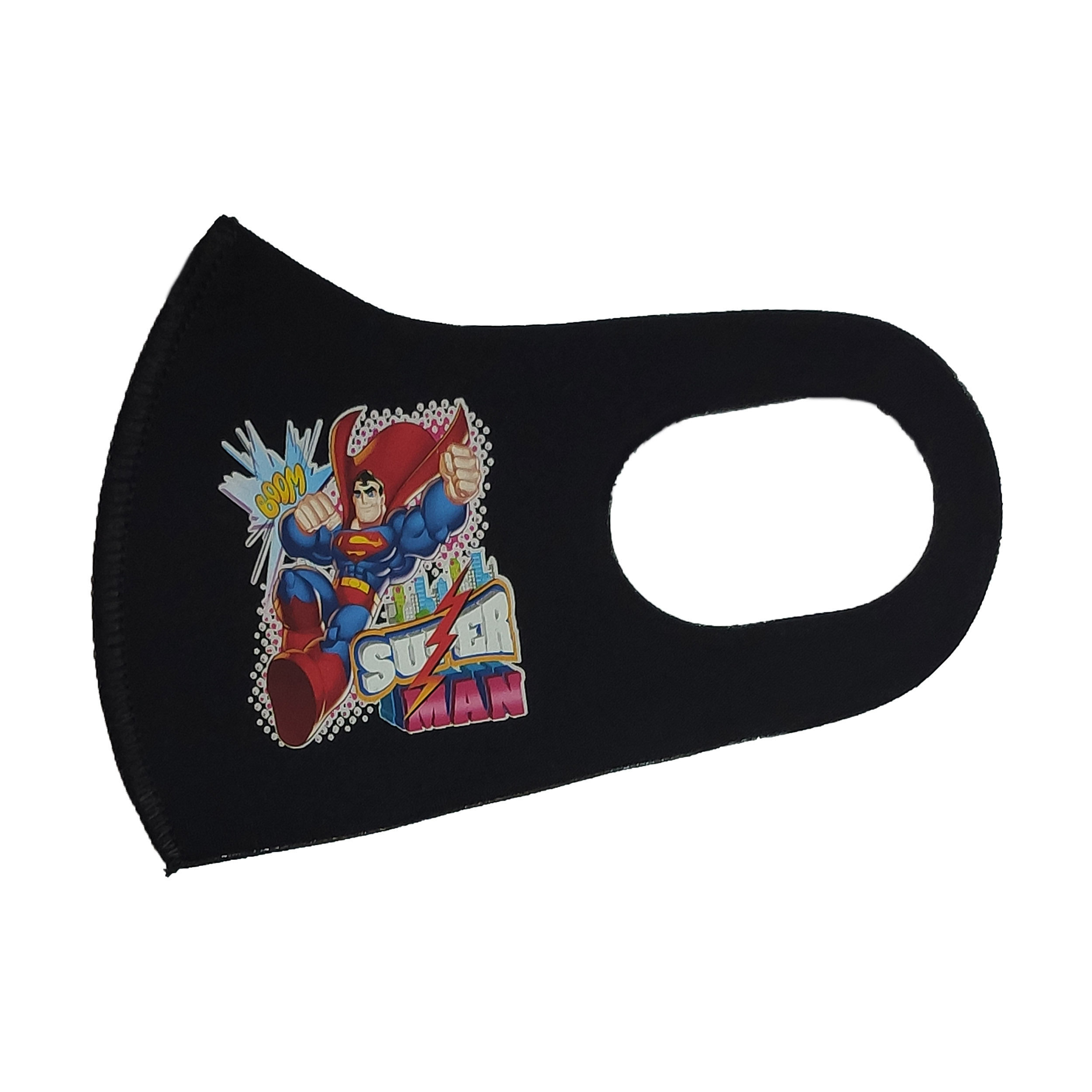 ماسک پارچه‌ای بچگانه طرح SUPER MAN