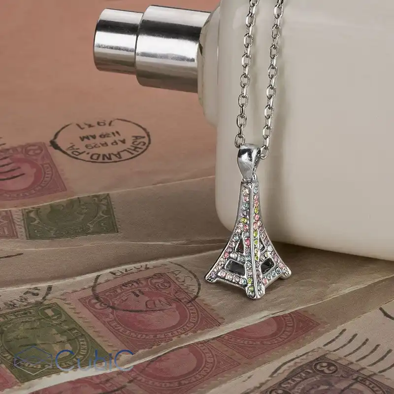 گردنبند زنانه کوبیک مدل QN-341050