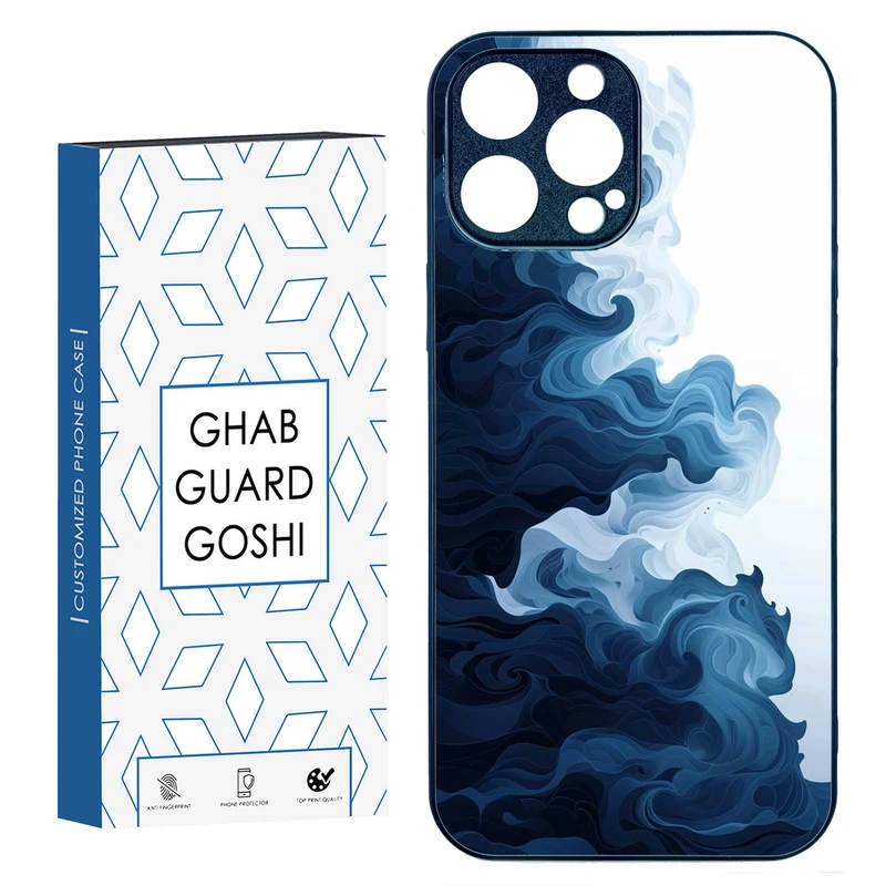 کاور قاب گارد گوشی طرح آبرنگی کد TPU-174 مناسب برای گوشی موبایل اپل IPHONE 15 PRO MAX