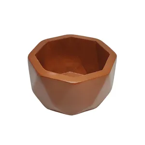 گلدان سنگی طرح 8 ضلعی کد K-213