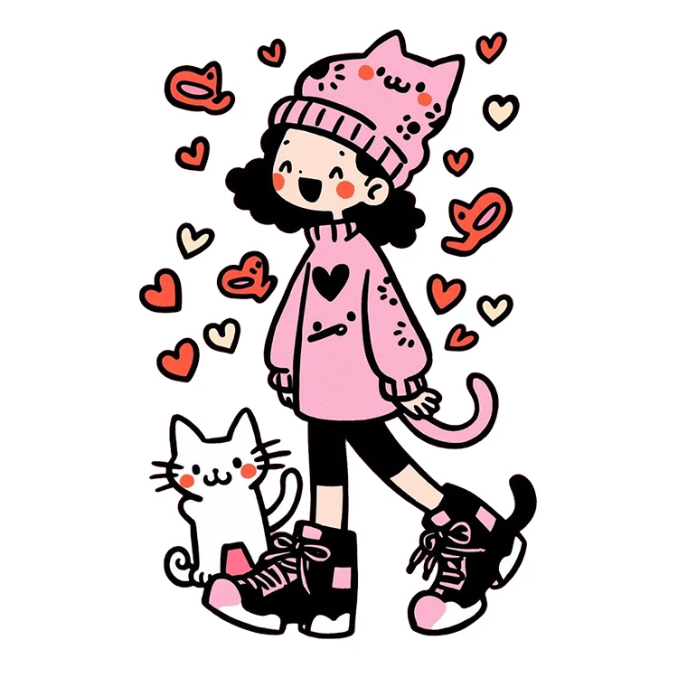 استیکر پارچه و لباس پاد آفرین مدل کارتونی کد S1775