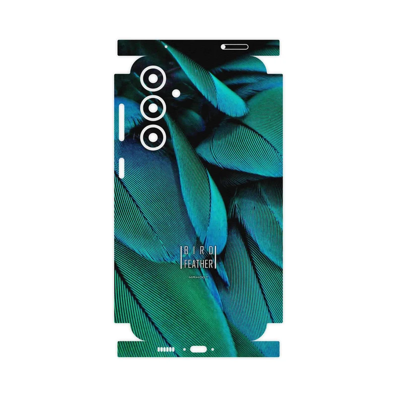 برچسب پوششی ماهوت مدل Green Feather-FullSkin مناسب برای گوشی موبایل سامسونگ Galaxy S23 FE