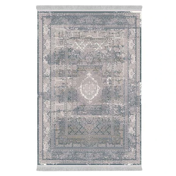 فرش پارچه‌ای دفه مدل فرشینه طرح مدرن کد 7