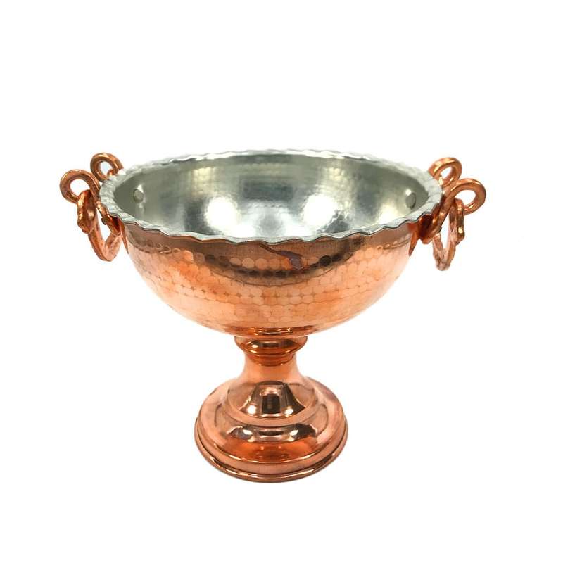 کاسه مسی مدل گوشواره ای 2458