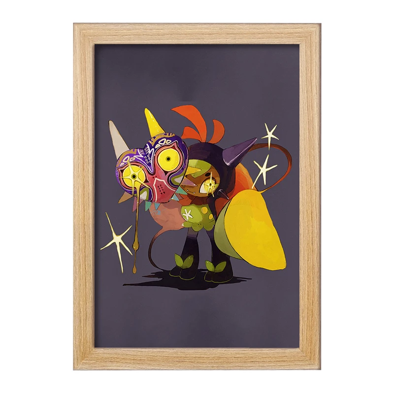 تابلو خندالو مدل بازی پوکمون (pokemon) کد 32747