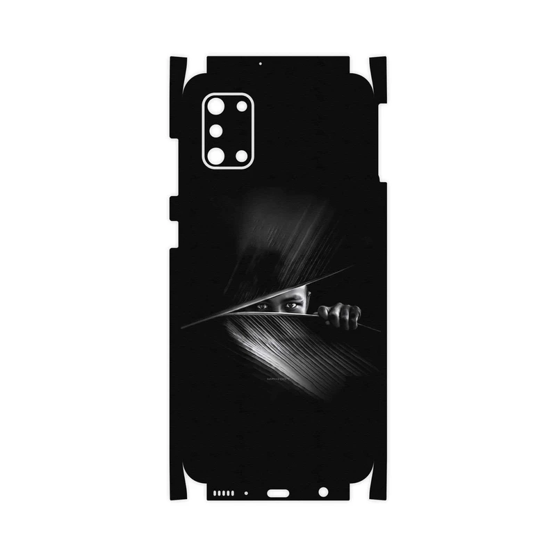 برچسب پوششی ماهوت مدل Black Portrait-FullSkin مناسب برای گوشی موبایل سامسونگ Galaxy A31