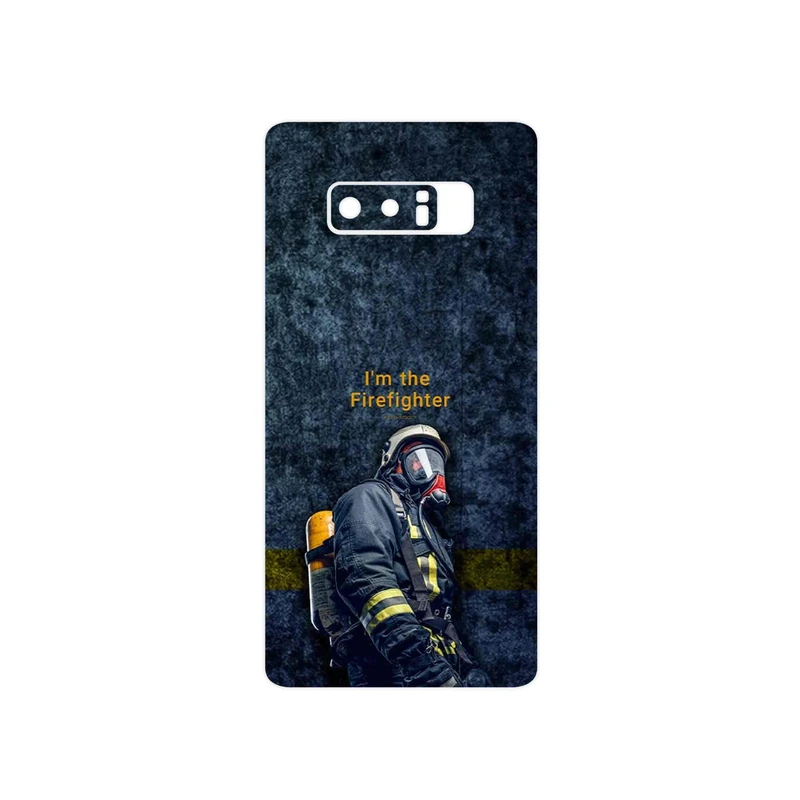 برچسب پوششی ماهوت مدل Firefighter مناسب برای گوشی موبایل سامسونگ Galaxy Note 8