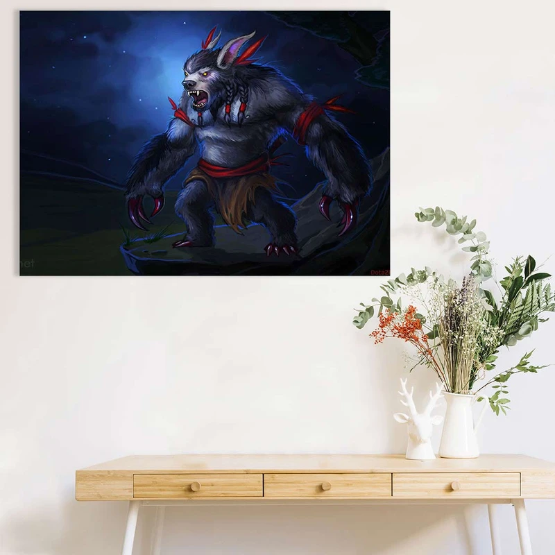 تابلو شاسی گالری استاربوی طرح Ursa مدل Dota 2 کد 073