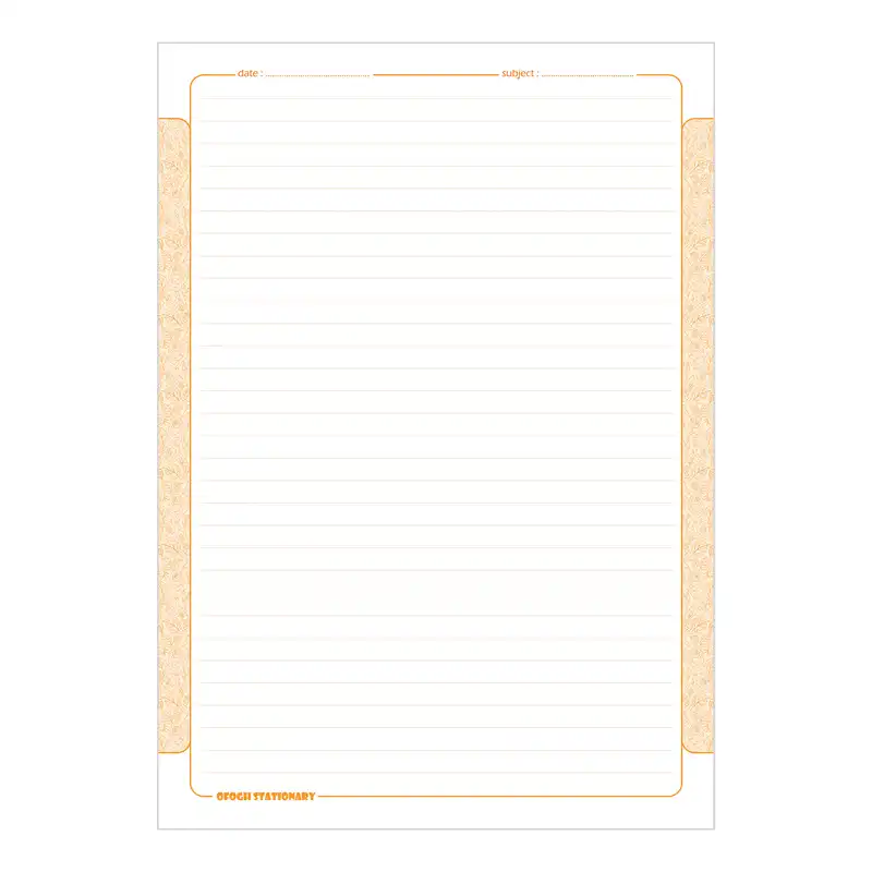 کاغذ A4 افق مدل کلاسیک بسته 100 عددی