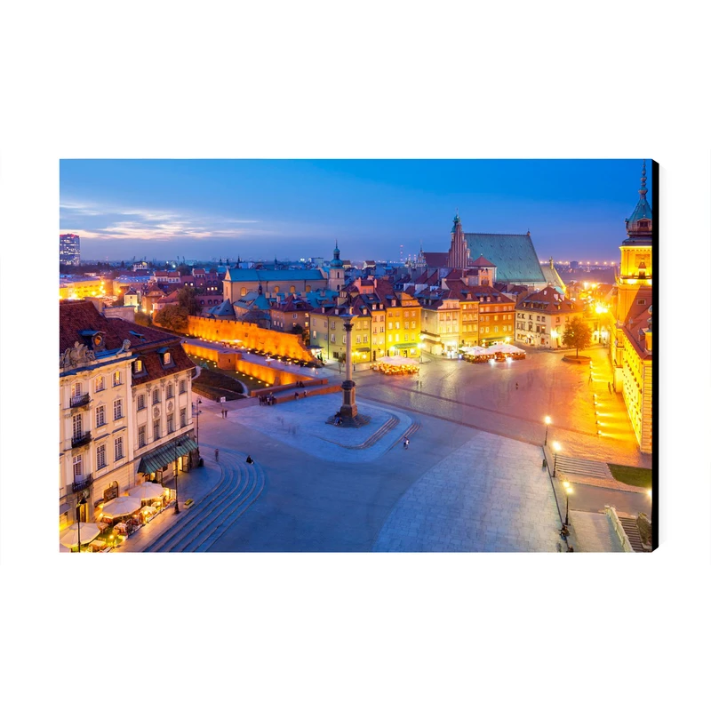 تابلو شاسی عرش طرح گردشگری لهستان مدل شهر تاریخی ورشو کد As5845