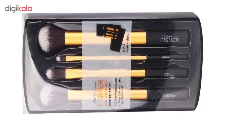 ست برس آرایشی گلدن فیشر کد 20020 مجموعه 4 عددی