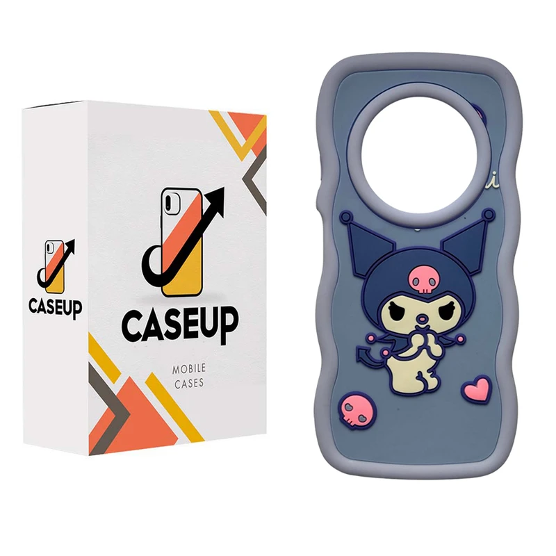 کاور کیس آپ مدل دفرمه طرح کورومی برجسته کد DF01 مناسب برای گوشی موبایل شیائومی Redmi 14C / POCO C75