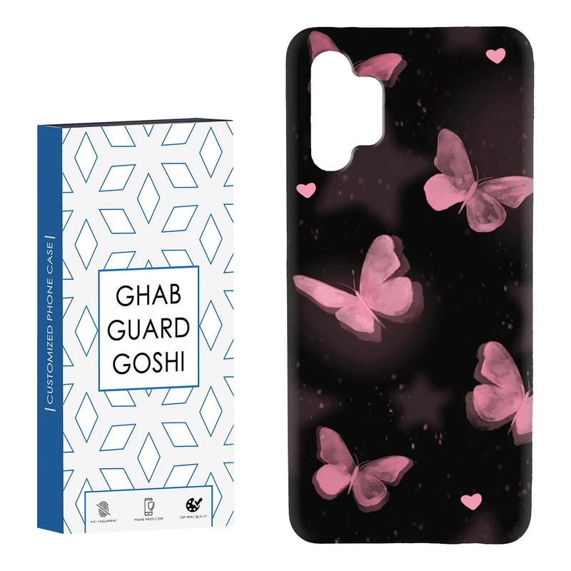 کاور قاب گارد گوشی طرح پروانه کد Dimo-182 مناسب برای گوشی موبایل سامسونگ Galaxy A13 4G / A32 5G