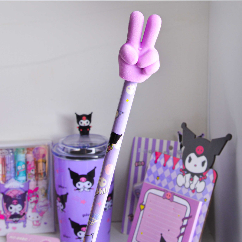 بسته لوازم تحریر مدل کرومی مجموعه 9 عددی