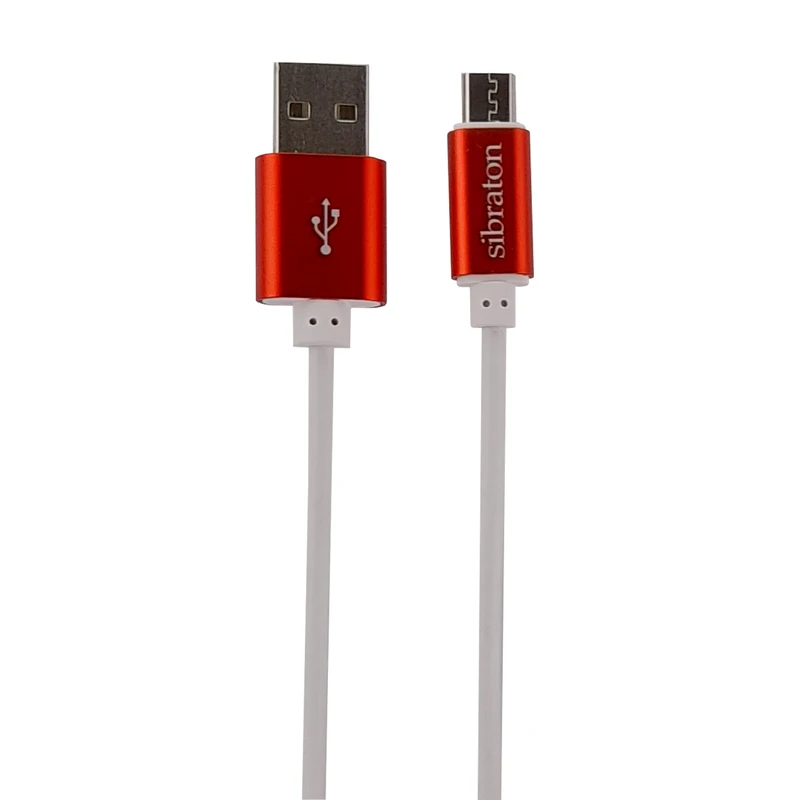 کابل تبدیل USB به microUSB سیبراتون مدل S221A طول 1.2 متر