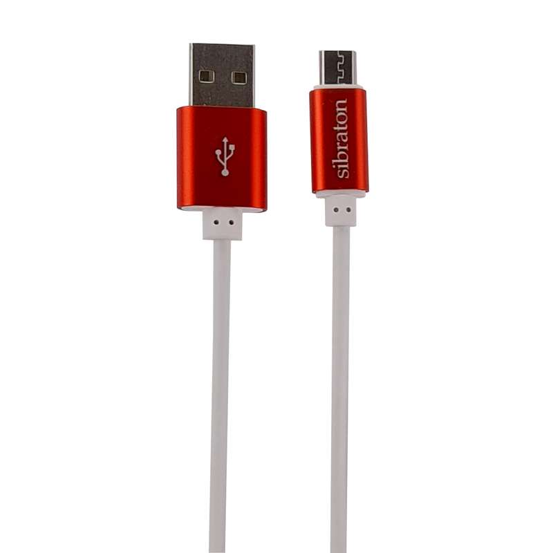 کابل تبدیل USB به microUSB سیبراتون مدل S221A طول 1.2 متر