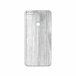 MAHOOT White Wood Cover Sticker for Huawei Y7 Prime 2018