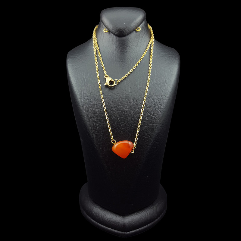 گردنبند دخترانه مدل ماه تولد کد 13