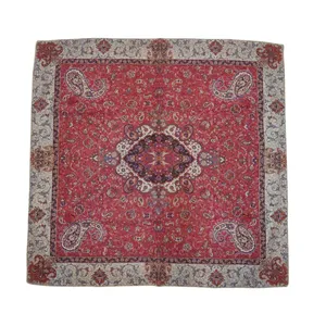 کاور کوسن ترمه هاشمی طرح چهل نگاران کد 122 بسته 2 عددی