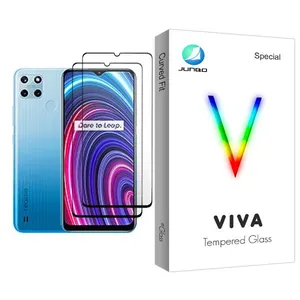 Junbo Viva Glass MIX002 Screen Protector For Realme C25Y Pack Of 2