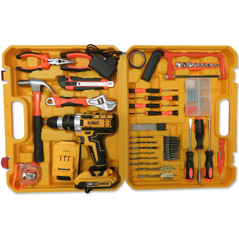 مجموعه 50 عددی دریل پیچ گوشتی چکشی شارژی مدل 36fullpack مجموعه 50 عددی دریل پیچ گوشتی چکشی شارژی مدل 36fullpack