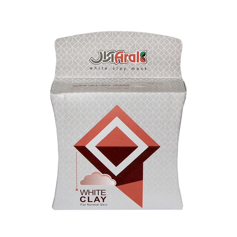 ماسک صورت آرال مدل white clay وزن 250 گرم