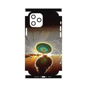 MAHOOT Night Light Fountain-FullSkin Cover Sticker for Apple iPhone 12 Pro