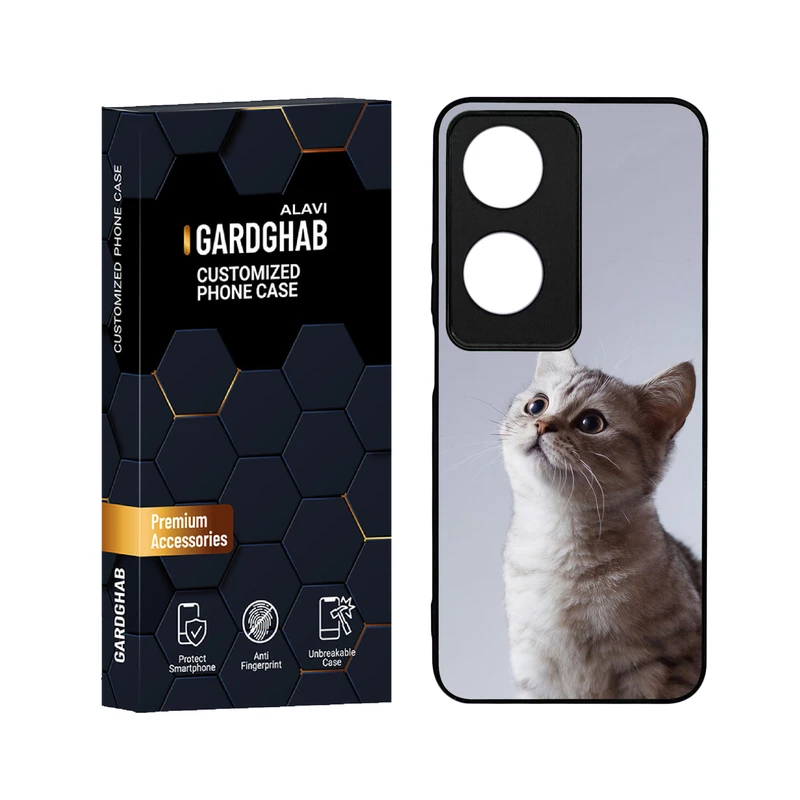 کاور گارد قاب علوی مدل دور ژله ای حیوانات مناسب برای گوشی موبایل آنر X7B 4G