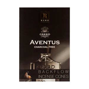 عود رامو مدل آبشاری رایحه ادکلن AVENTUS بسته 10 عددی
