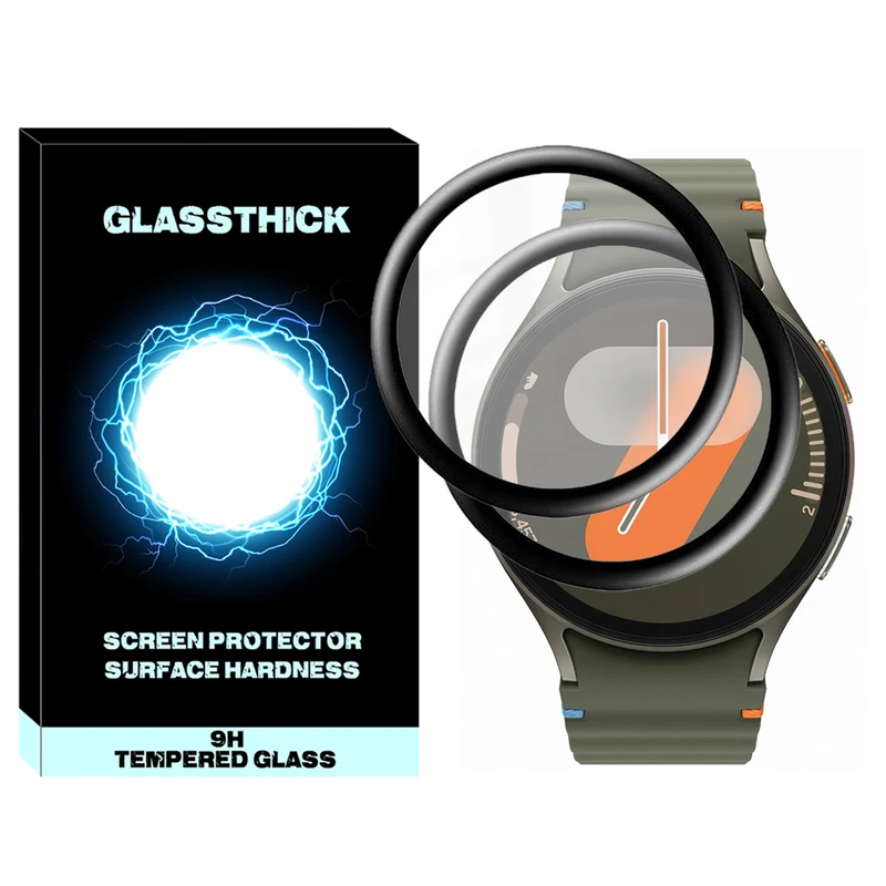 محافظ صفحه نمایش نانو گلستیک مدل Pmma-GL مناسب برای ساعت هوشمند سامسونگ Galaxy Watch 7 44mm بسته دو عددی
